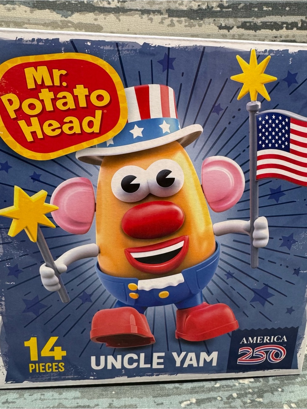 Mr. Potato Head Uncle Yam Toy - Patriotic Colors